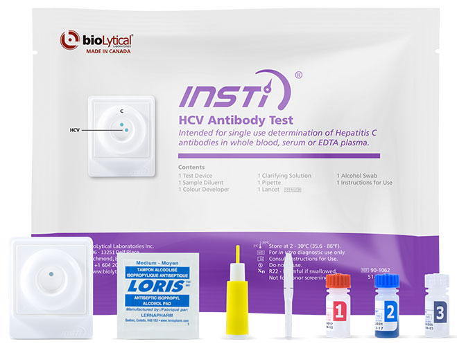 INSTI HCV antibody test Kit