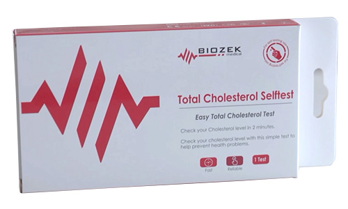 Total Cholesterol Self Test Box